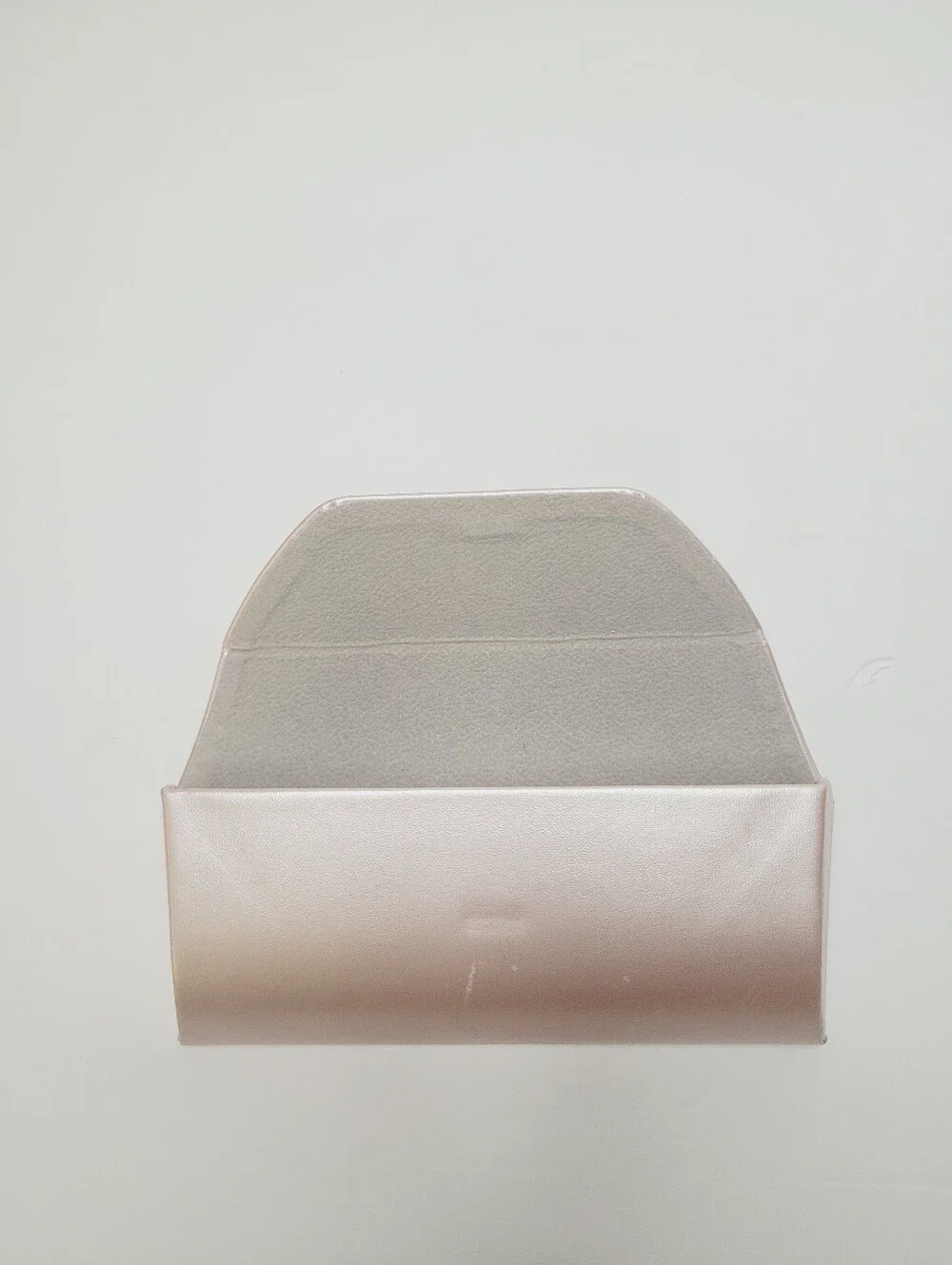 Escada Pale Pink Eyeglasses CASE ONLY Snap Shut Lid Embossed Logo Classy Girlie